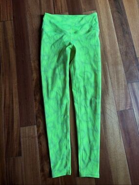 Strong Nation Neon yellow Performance Leggings